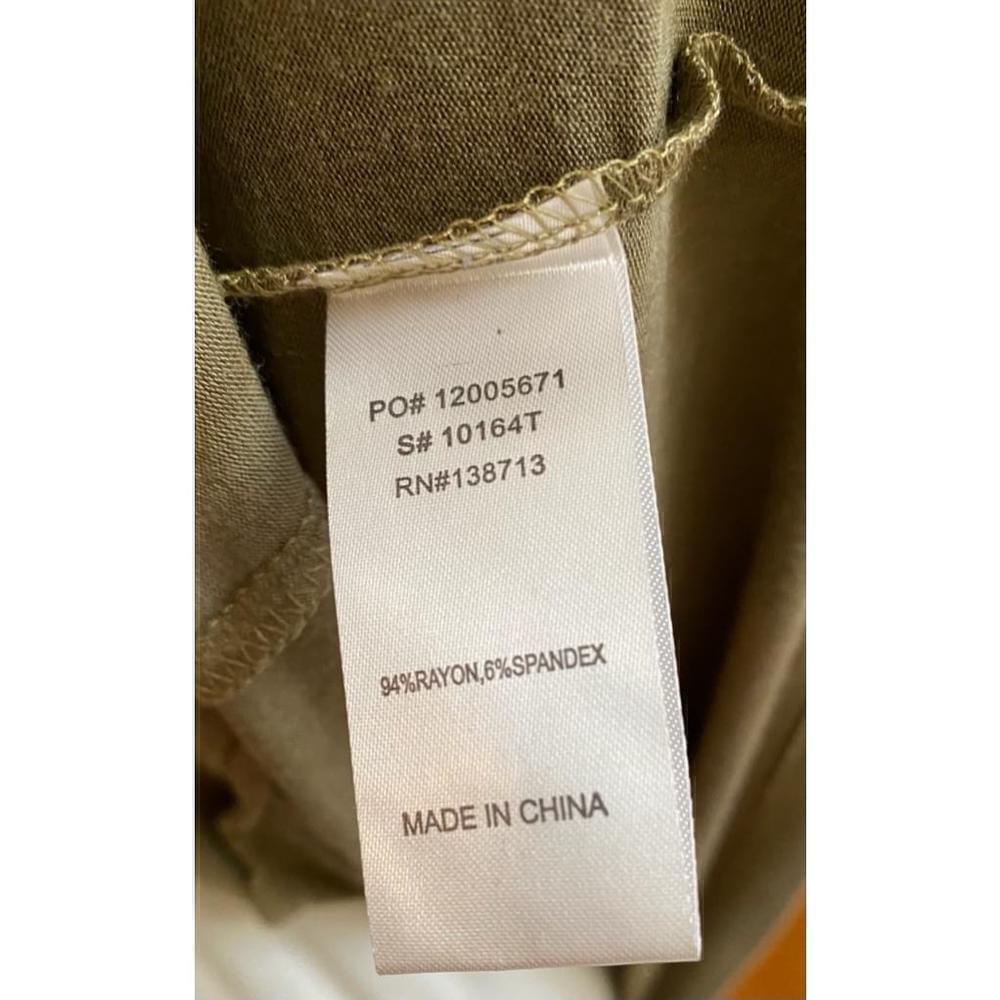 NWT Doe & Rae Olive Green Cold Shoulder Top Size Large - Picture 8 of 10